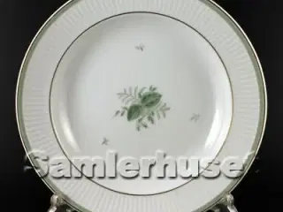 Grøn Melodi Tallerken Dyb 25 cm.