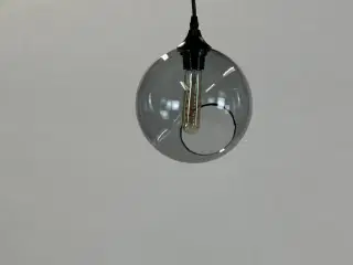 Ballroom Pendel i Røget Glas
