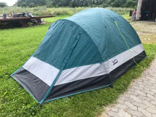 Telt og sovepose 
