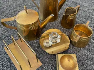 Antik messing lot. 