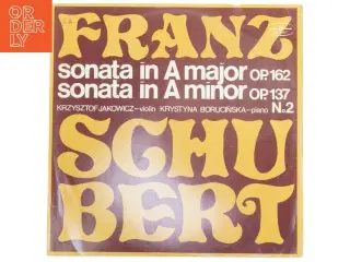 Franz Schubert LP fra Muza