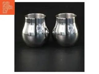Fyrfadslysestager fra Georg Jensen (str. H 6 cm)