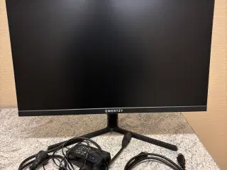 Gamer skærm (monitor) på 24" m. 240hz, 0,5m