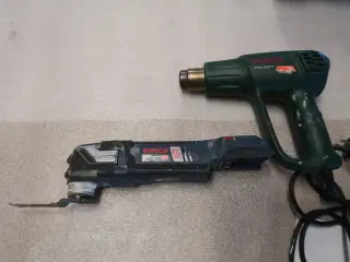 Bosch Multicutter & varmepistol