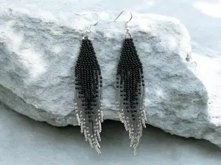 Grønlandske øreringe, håndlavede