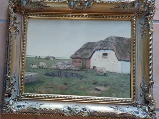 KAY BIRKMOSE ( f. 1933 - ) oliemaleri