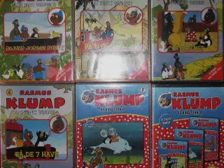 Rasmus Klump og hans venner - 6 stk. DVD film