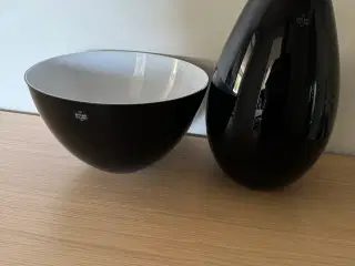 Vase & skål