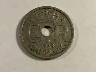25 øre 1929 Danmark