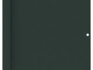 Altanafskærmning 90x600 cm oxfordstof mørkegrøn