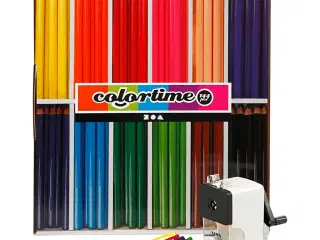 Colortime Farveblyanter, mine 5 mm, ass. farver, 1 sæt