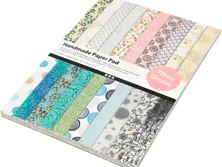 Håndlavet Papir, A4, ark 210x297 mm, 110-150 g, 20ark/ 1 pk.