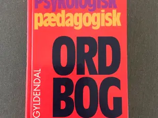 Psykologisk pædagogisk ORDBOG
