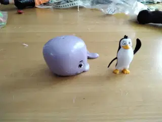 Hval og pingvin