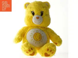 Carebears Gul plysbamse (str. 47 x 24 cm)