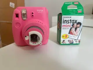 Instax Kamera inkl. 1 pakke film
