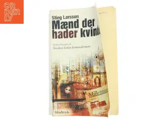 Mænd der hader kvinder af Stieg Larsson (Bog)