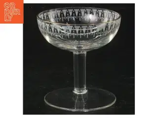 Champagneskåle med guldtrim (str. 7,5 cm)