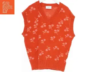 V-Neck Strikvest med Kirsebærmønster fra Grunt (str. M)