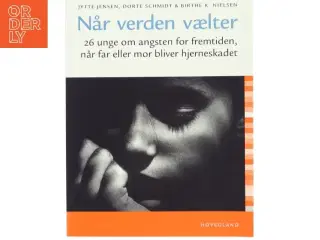Når verden vælter : 26 unge om angsten for fremtiden, når far eller mor bliver hjerneskadet (Bog)