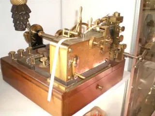Morse telegraf, gl. måleinstrumenter købes