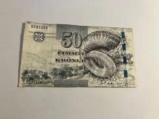 50 Kronur Færøerne