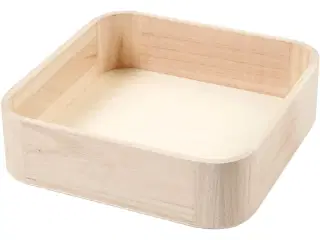 Bakke, H: 7 cm, str. 25x25 cm, 1 stk.