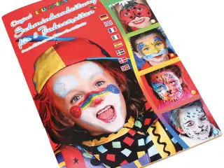 Eulenspiegel Sminkehæfte, 19 masker, 1 stk.