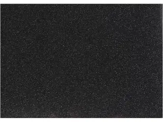 Strygestof, A5, ark 148x210 mm, glitter, sort, 1 ark