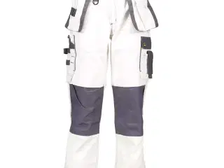 Ocean Thor håndværkerbukser, Hvid str. 2XL