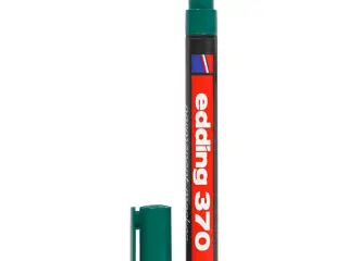 Edding 370 Tusch, Grøn 1 mm - Permanent & Alsidig