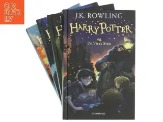 Harry Potter 4 første bøger i serie af JK Rowling (Bog)