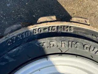 Minilæsser hjul 4 stk. 