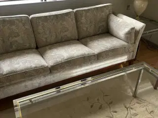 Espe møbler: Sofa, 2 lænestole, sofabord+lampebord