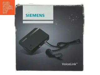 Siemens VoiceLink transmitter med mikrofon fra Siemens (str. 14x14 cm)