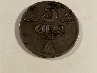 5 Øre 1918 Norge
