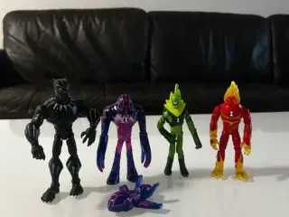 Playmates 4 figurer 