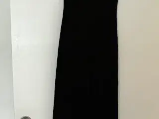Sort maxikjole fra Bershka