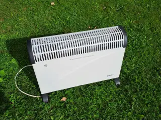 Elradiator/varmeblæser - 2000 Watt