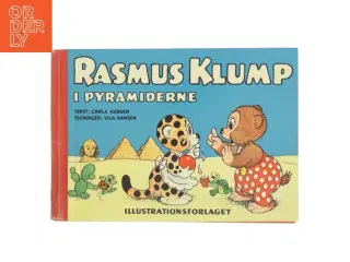 Rasmus Klump i pyramiderne af Carla Hansen (Bog)