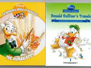 2 Engelske Disney bøger