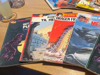 Sjældne tegneserier sælges.