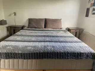 Lækker dobbelt madras+ topmadras