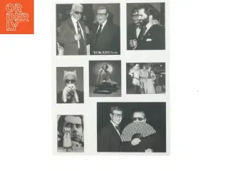 Sort-hvid collage plakat (str. 40x30 cm)