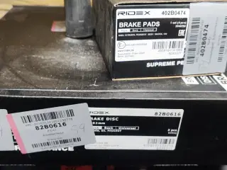 Bremsedele, Ridex, Peugeot 308