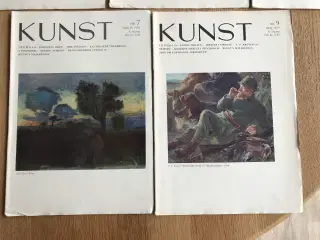 KUNST  -  6. årgang  - 1958/59  -  (5 numre)