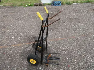 Sækkevogn samt køreplade