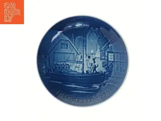 Juleplatte B&G 1976 fra Bing & Grøndahl (str. Ø 18,2 cm)