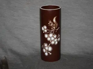 Vase lavet af Riga Balsam flaske 15,5 cm