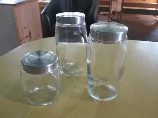 3 stk. Cado opbevaringsglas
